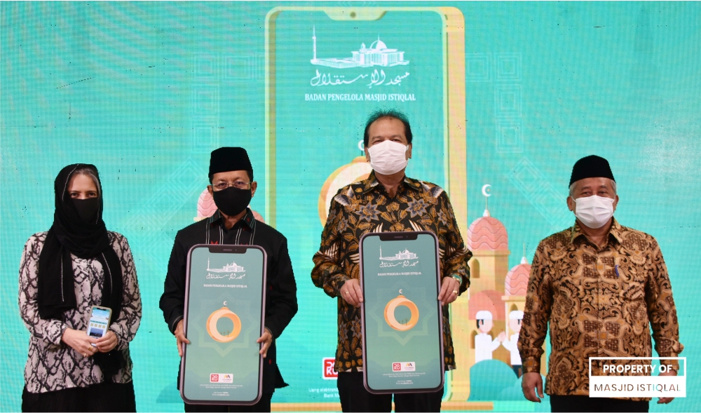 Masjid Istiqlal Sukses luncurkan Aplikasi E-Istiqlal
