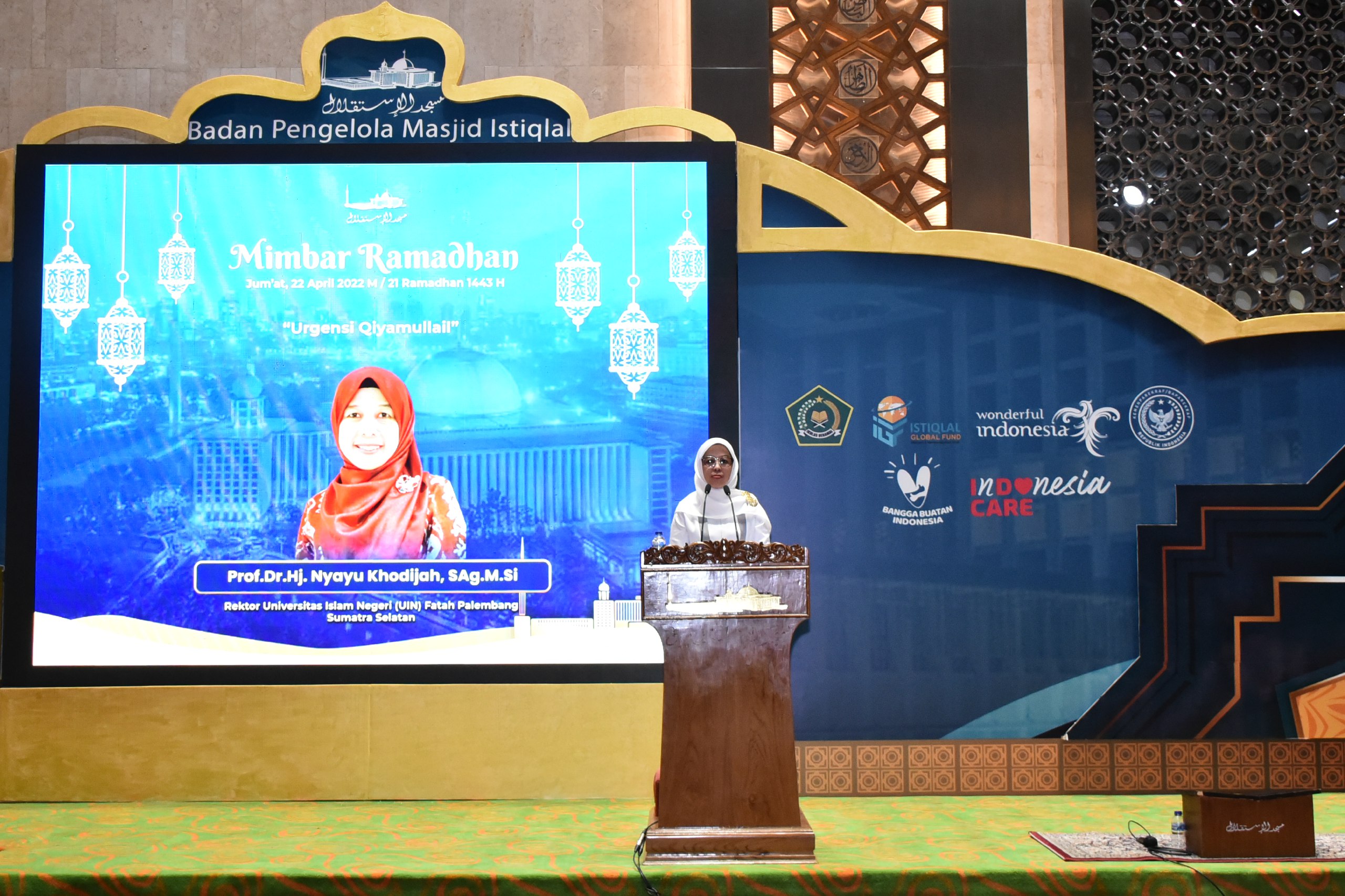 Mimbar Ramadhan Masjid Istiqlal: Urgensi Qiyamullail