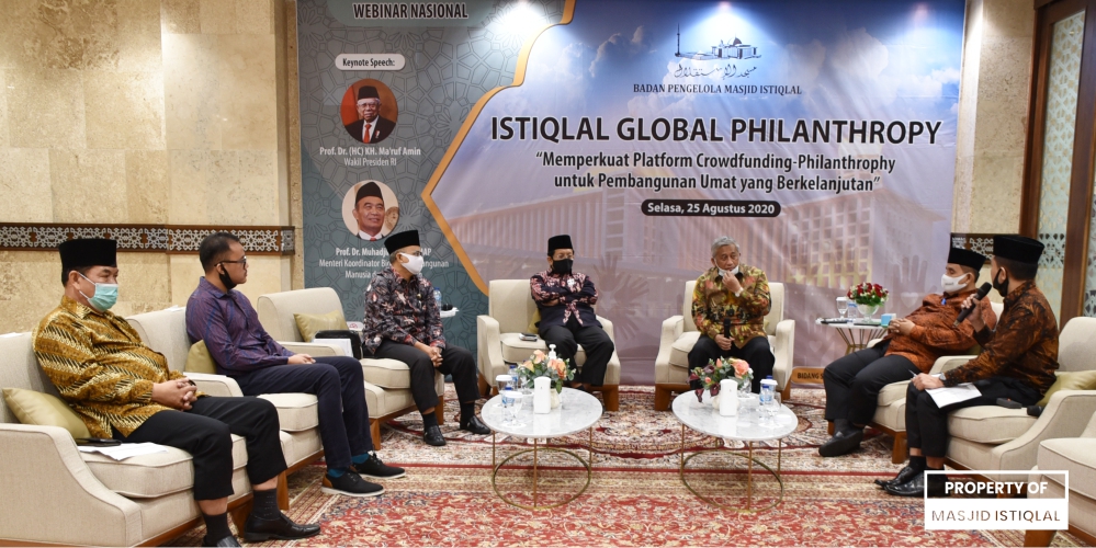 Imam Besar Masjid Istiqlal Menginisiasi Global Philanthropy Islam di Masjid Istiqlal 