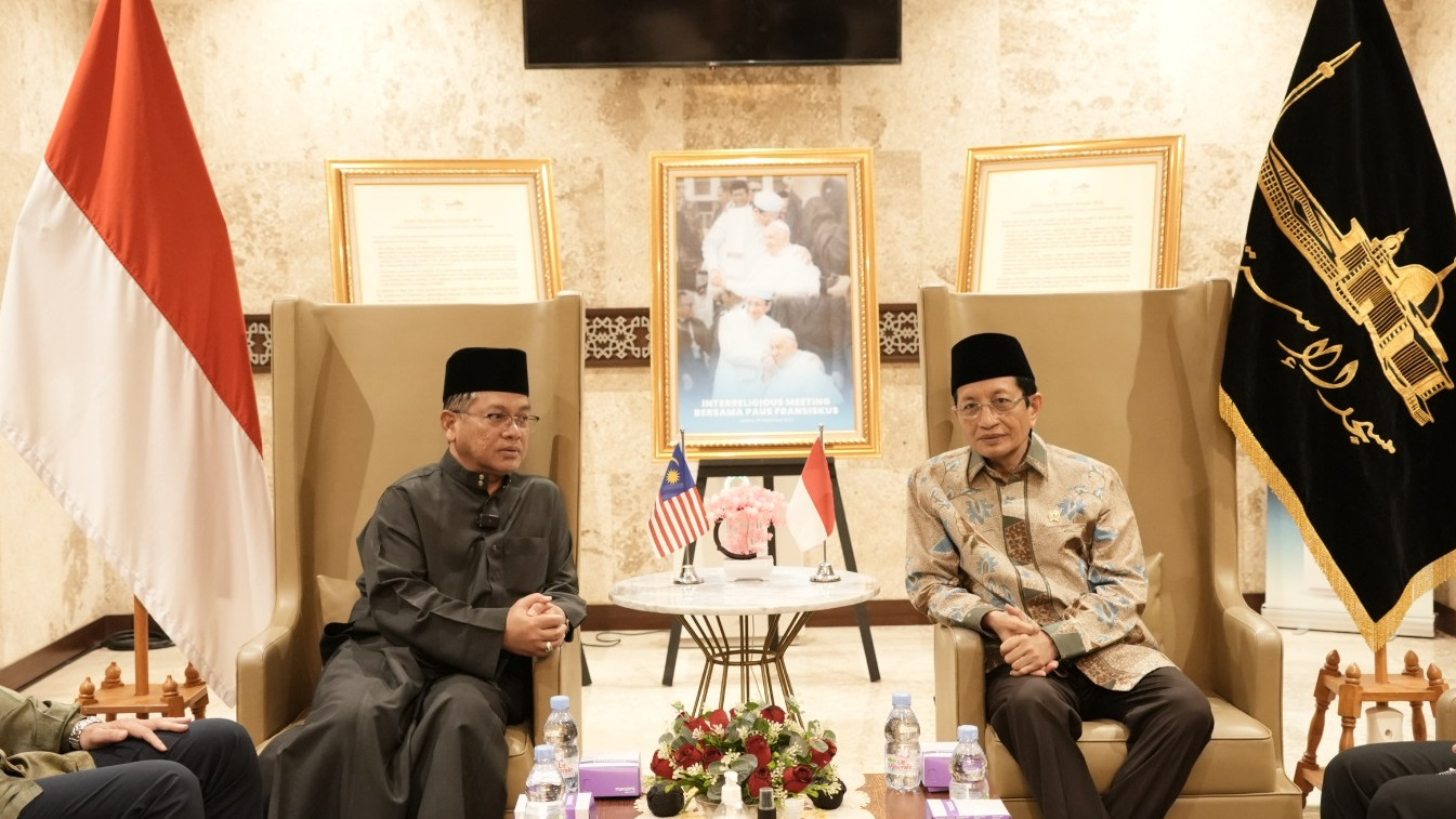 Kunjungan Menag Malaysia di Istiqlal