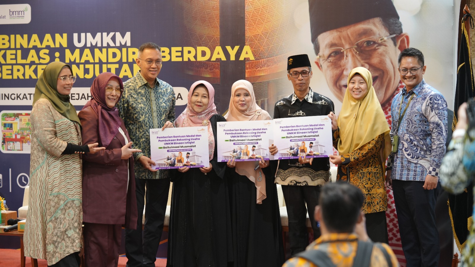 Gandeng Bank Muamalat, 50 Peserta Ikuti Pembinaan UMKM dan Pengembangan Ekonomi Umat di Istiqlal