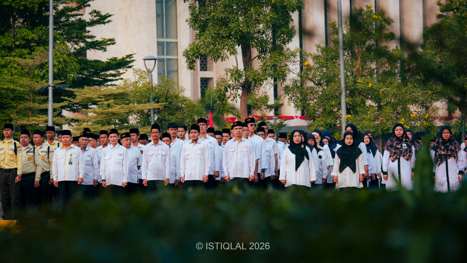 Upacara Kemerdekaan RI ke-81 di Istiqlal: Direktur MIJ Amanatkan Pelayanan Prima Berbasis Worship Mindset
