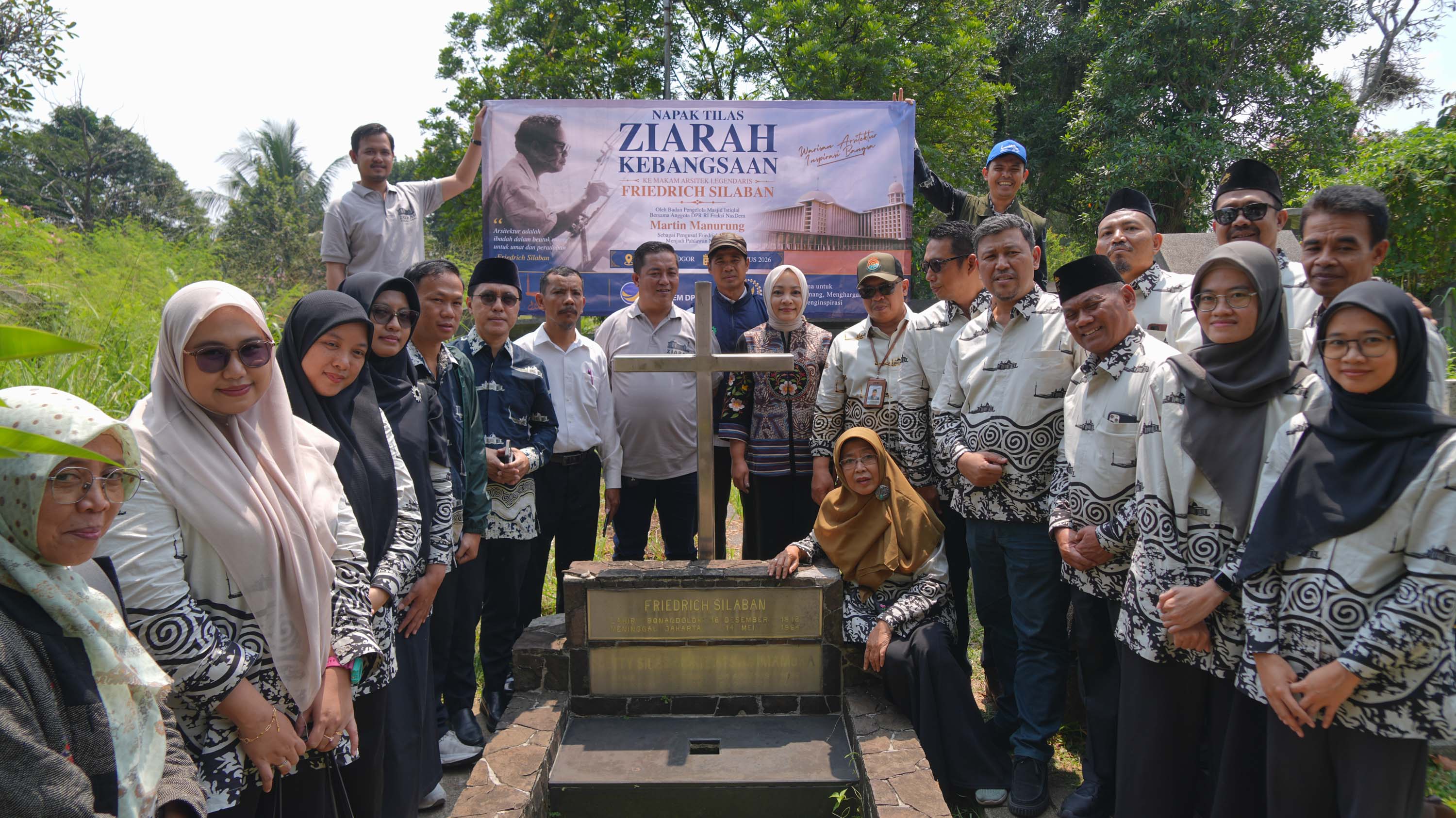 Peringati HUT RI ke-81, BPMI Napak Tilas ke Kediaman Friedrich Silaban