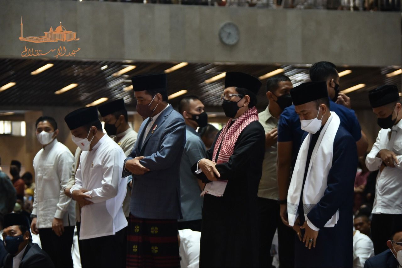 Pelaksanaan Shalat Idul Adha 1443 H di Masjid Istiqlal