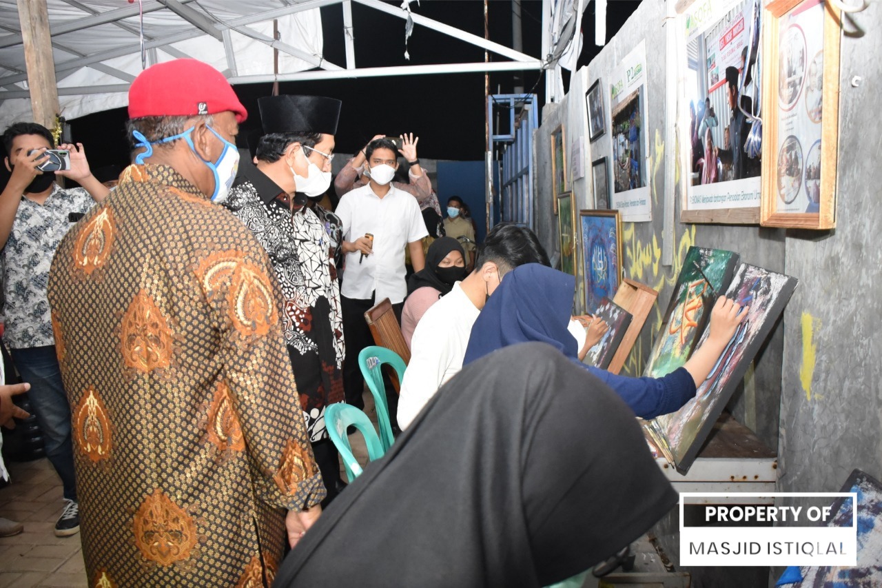 KH Nasaruddin Umar Kunjungi Pemberdayaan Ekonomi Umat Yayasan Fikrul Akbar