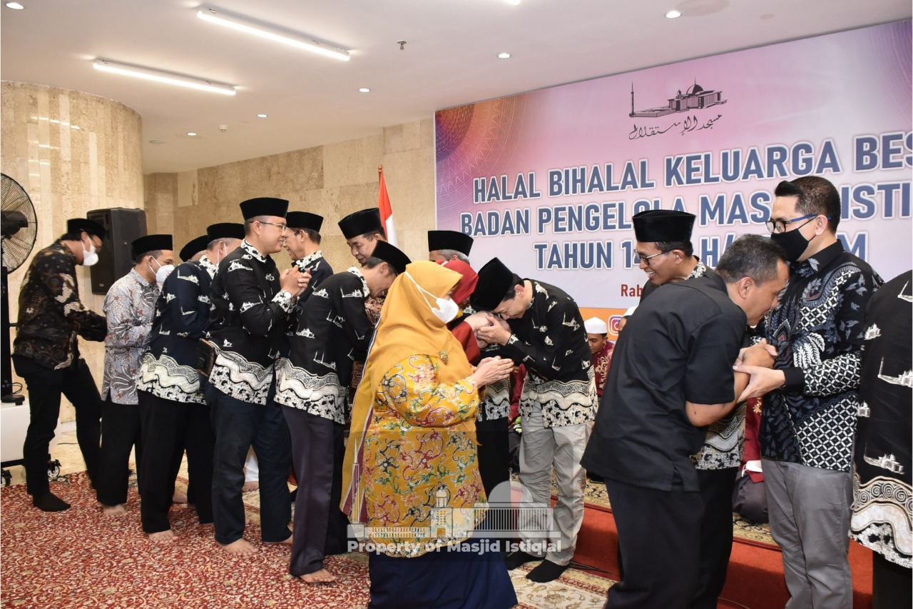 Pegawai BPMI Selenggarakan Halalbihalal Hari Raya Idulfitri 1443 H