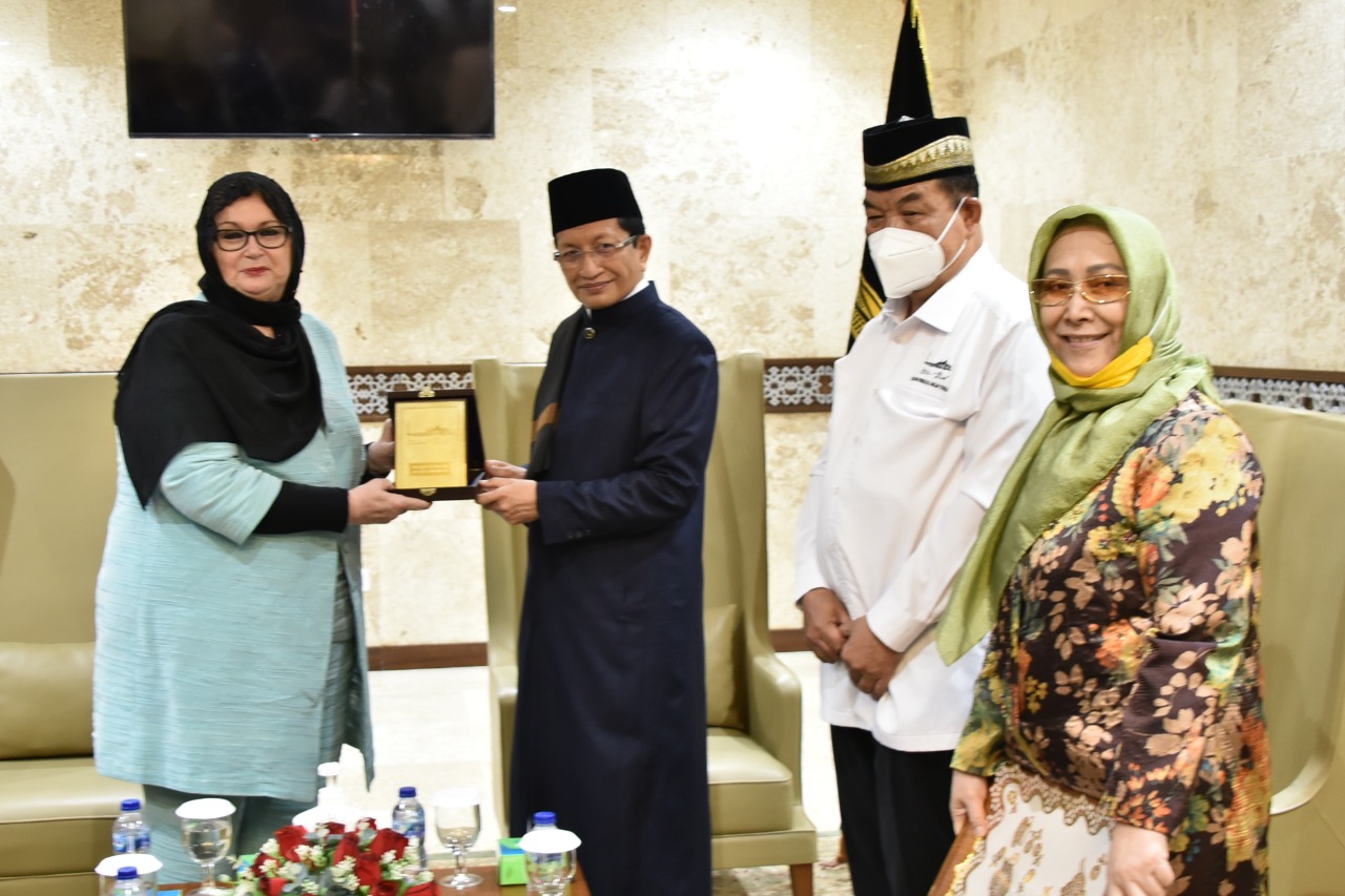 Kunjungan Menteri Luar Negeri Bosnia dan Herzegovina di Masjid Istiqlal