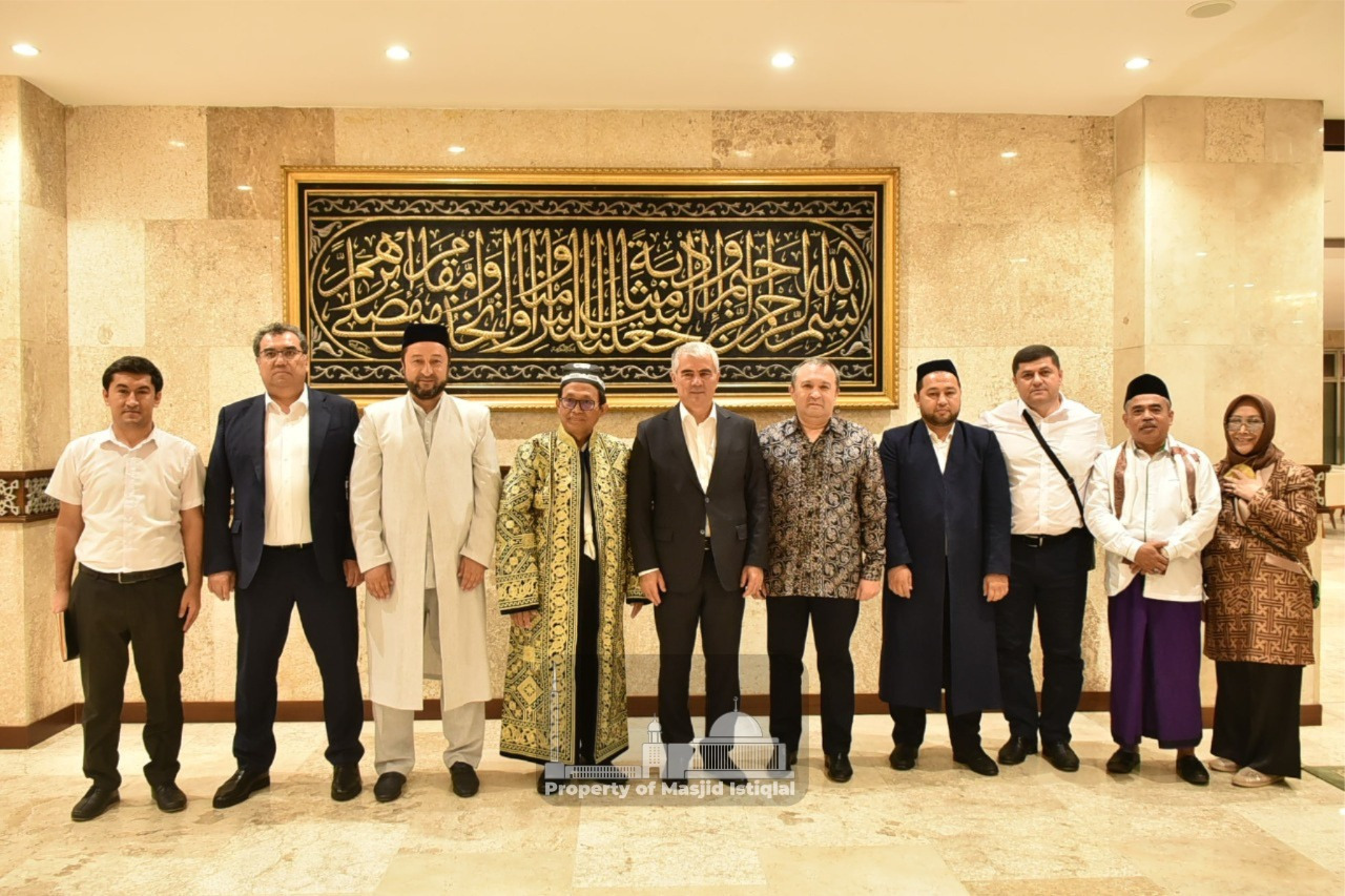 Masjid Istiqlal Terima Kunjungan Gubernur Bukhara Uzbekistan