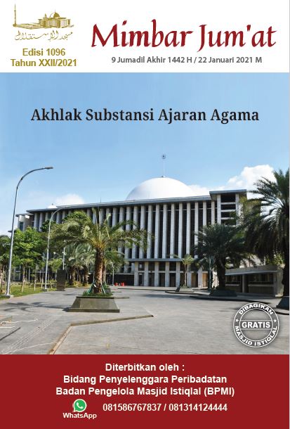 Akhlak Substansi Ajaran Agama