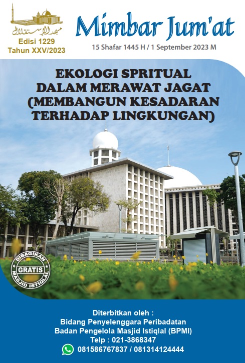 EKOLOGI SPRITUAL DALAM MERAWAT JAGAT (MEMBANGUN KESADARAN TERHADAP LINGKUNGAN)