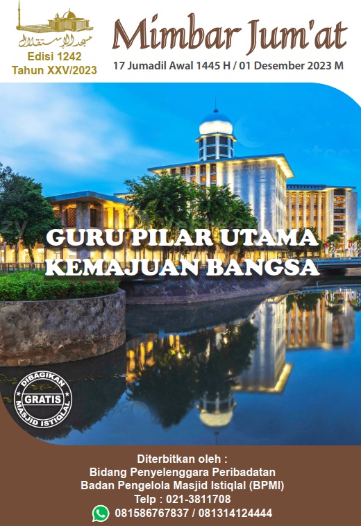 GURU PILAR UTAMA KEMAJUAN BANGSA