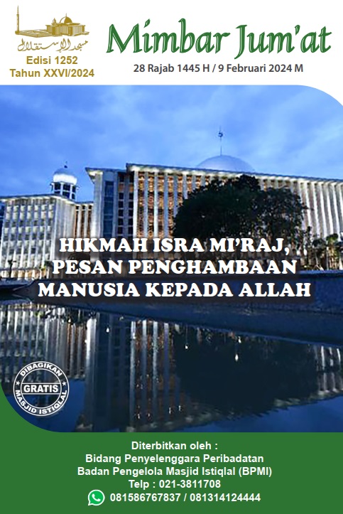 HIKMAH ISRA MI’RAJ,PESAN PENGHAMBAAN MANUSIA KEPADA ALLAH
