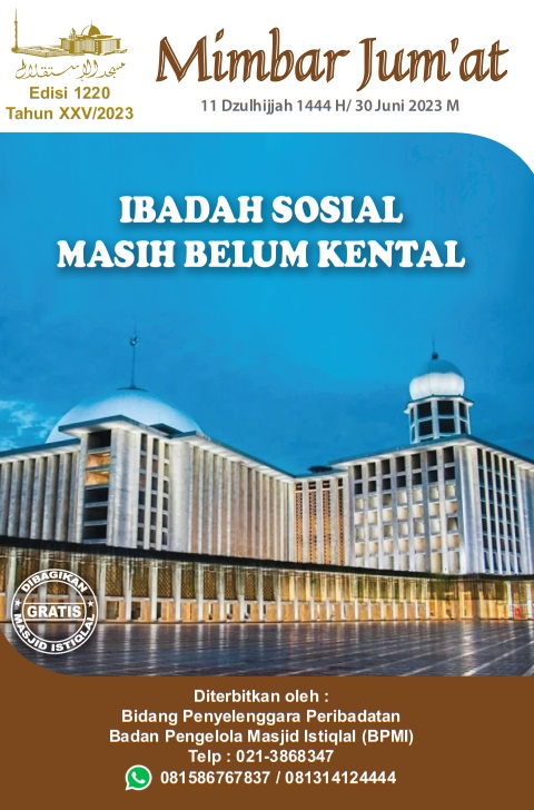 IBADAH SOSIAL MASIH BELUM KENTAL