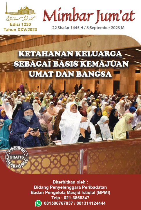 KETAHANAN KELUARGA SEBAGAI BASIS KEMAJUAN UMAT DAN BANGSA