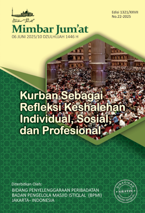 Kurban sebagai refleksi keshalehan Individual, sosial dan profesional