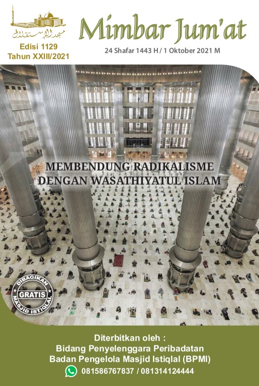MEMBENDUNG RADIKALISME DENGAN WASATHIYATUL ISLAM