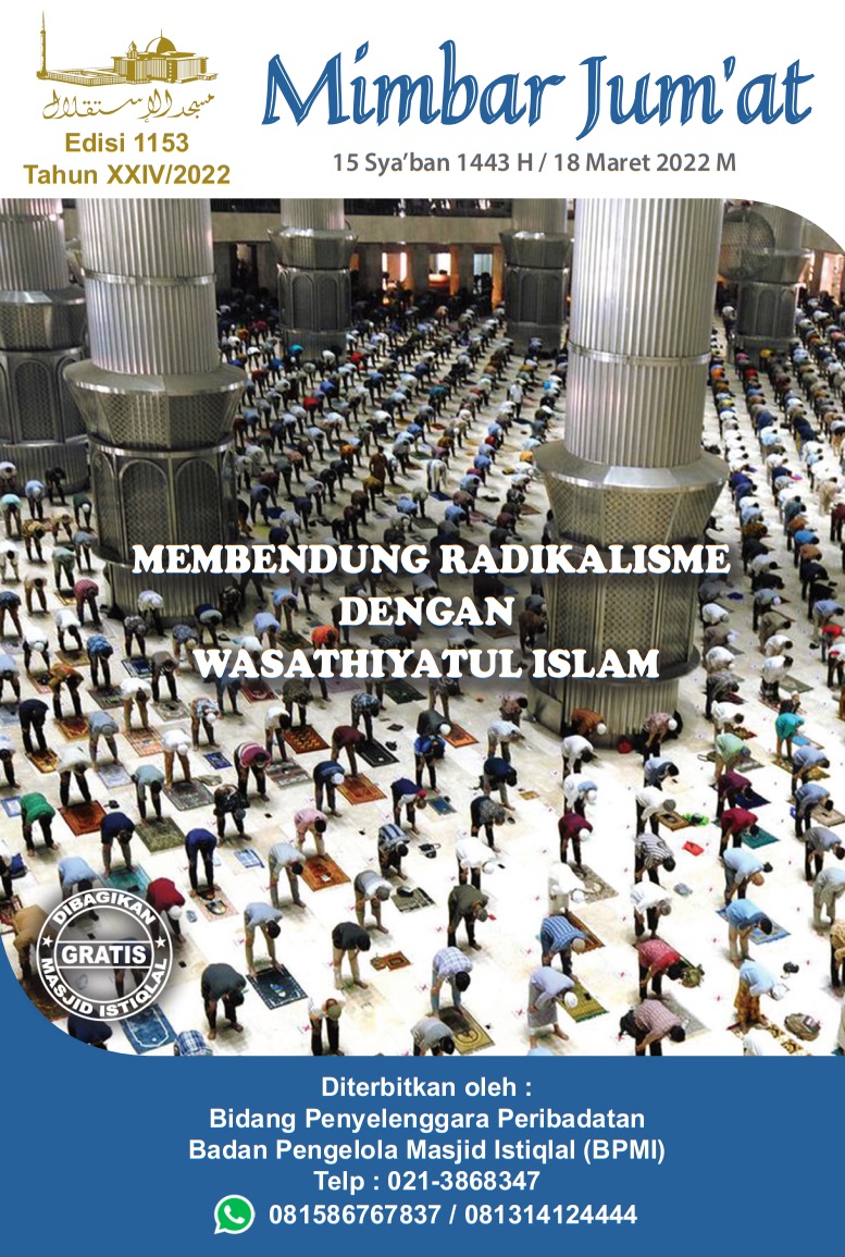 MEMBENDUNG RADIKALISME DENGAN WASATHIYATUL ISLAM