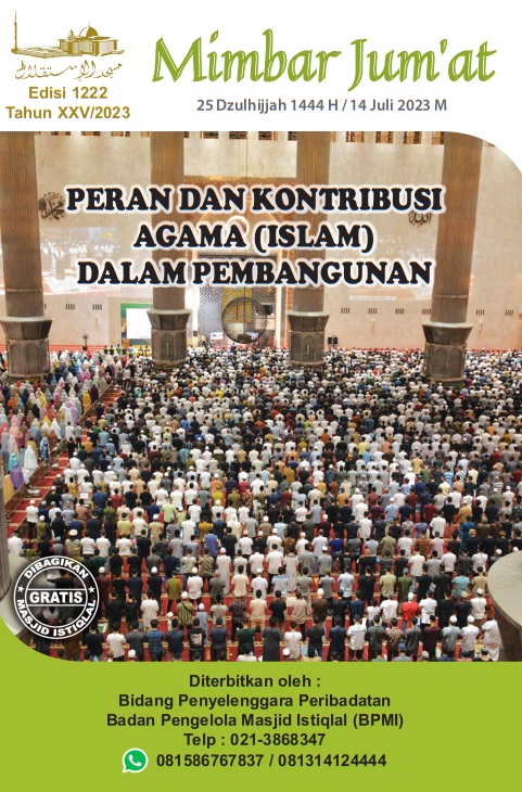 PERAN DAN KONTRIBUSI AGAMA (ISLAM)DALAM PEMBANGUNAN