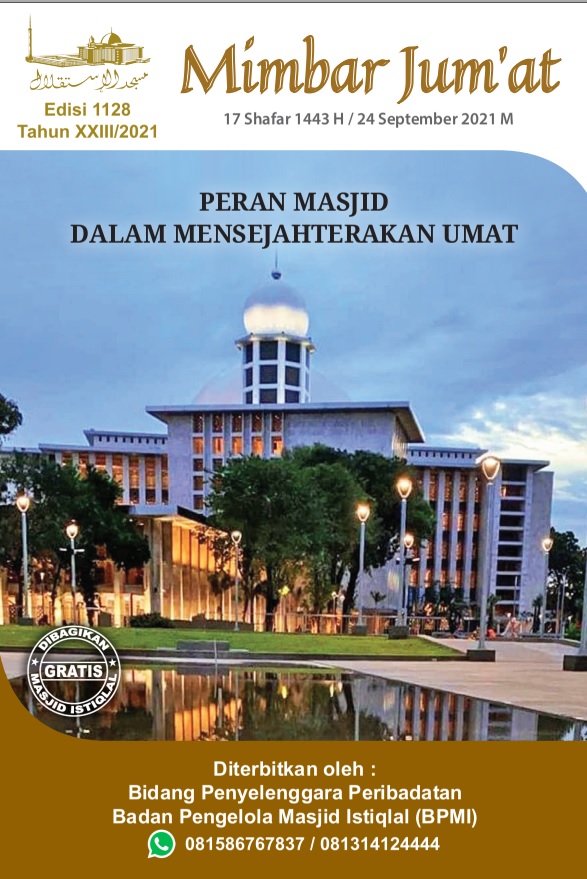 PERAN MASJID DALAM MENSEJAHTERAKAN UMAT