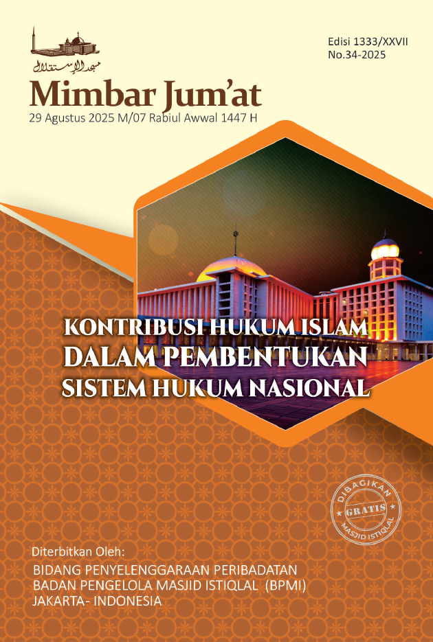 Peranan Hukum Islam dalam Pembangunan Hukum Nasional