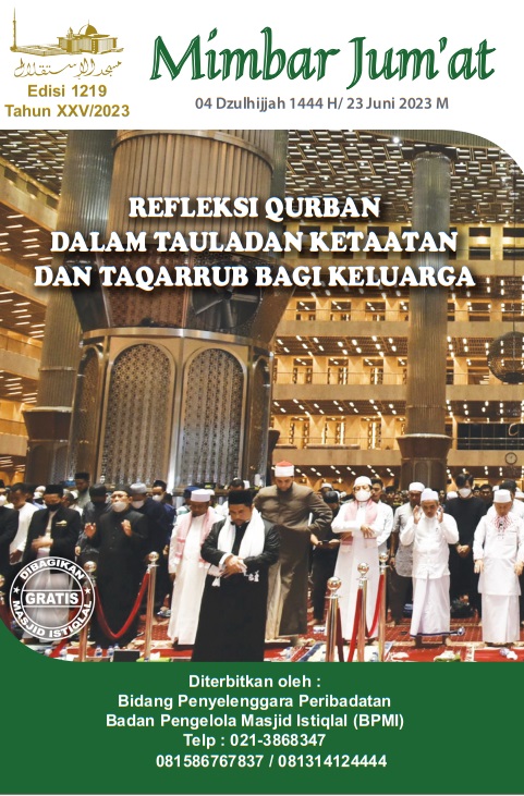 REFLEKSI QURBAN DALAM TAULADAN KETAATAN DAN TAQARRUB BAGI KELUARGA