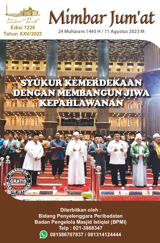SYUKUR KEMERDEKAAN DENGAN MEMBANGUN JIWA KEPAHLAWANAN
